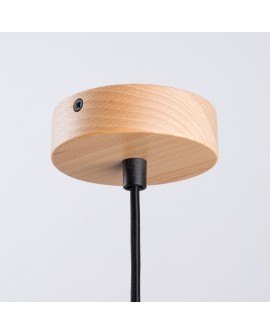 Lampa wisząca FANO czarna Sollux SL.1322