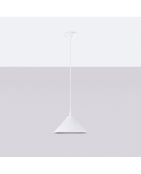 Lampa wisząca ZUMA biała Sollux SL.1325