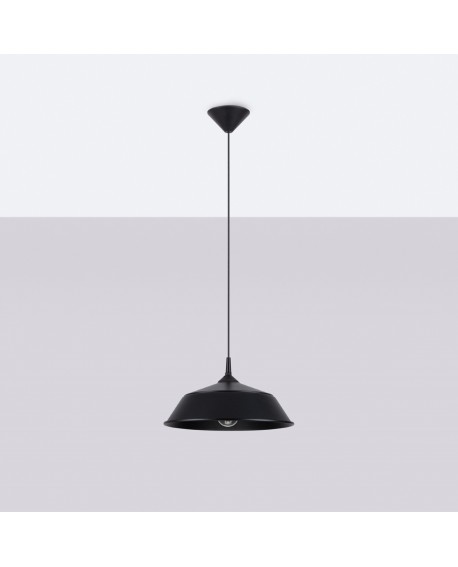 Lampa wisząca FRIKA czarna Sollux SL.1328