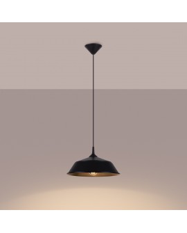 Lampa wisząca FRIKA czarna Sollux SL.1328