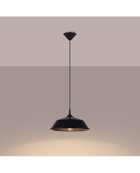 Lampa wisząca FRIKA czarna Sollux SL.1328