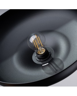 Lampa wisząca GINA czarna Sollux SL.1330