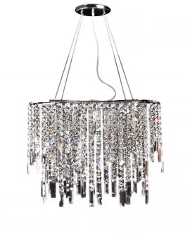 KRYSZTAŁOWA LAMPA WISZĄCA ZUCCHERO 600