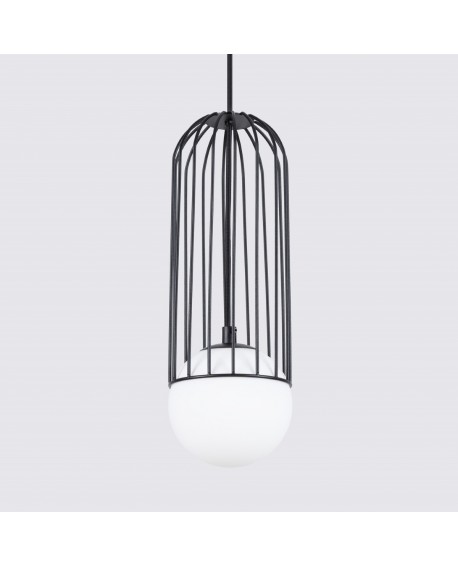 Lampa wisząca BRINA 1 czarna Sollux SL.1332