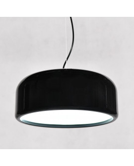 NOWOCZESNA LAMPA WISZĄCA CZARNA SCUDO D35