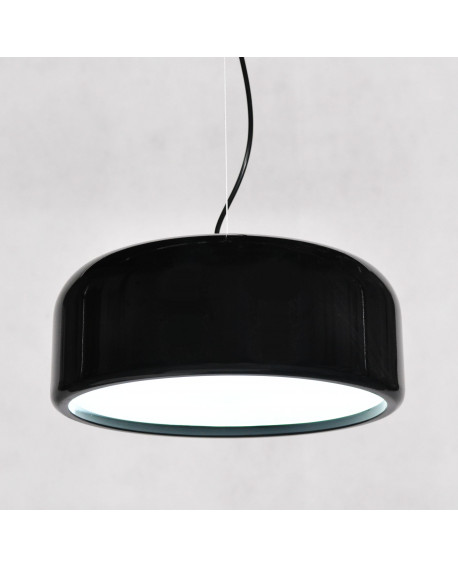 NOWOCZESNA LAMPA WISZĄCA CZARNA SCUDO D35