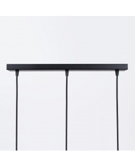 Lampa wisząca BRINA 3L czarna Sollux SL.1334