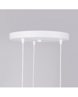 Lampa wisząca BRINA 3P biała Sollux SL.1335