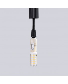 Lampa wisząca ARCHE 1 czarna Sollux SL.1338