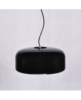 NOWOCZESNA LAMPA WISZĄCA CZARNA SCUDO D35