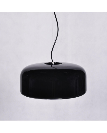 NOWOCZESNA LAMPA WISZĄCA CZARNA SCUDO D35