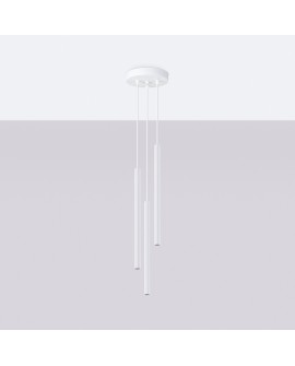 Lampa wisząca ARCHE 3P biała Sollux SL.1340