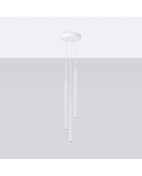 Lampa wisząca ARCHE 3P biała Sollux SL.1340