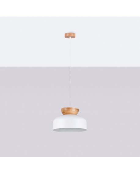 Lampa wisząca MARION biała Sollux SL.1350