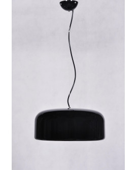 NOWOCZESNA LAMPA WISZĄCA CZARNA SCUDO D35