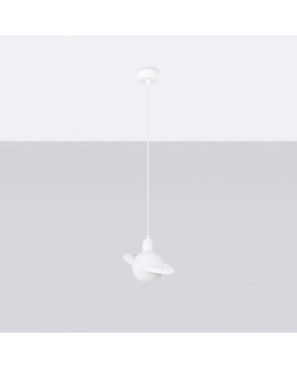 Lampa wisząca HYPERION 1 biały Sollux SL.1356