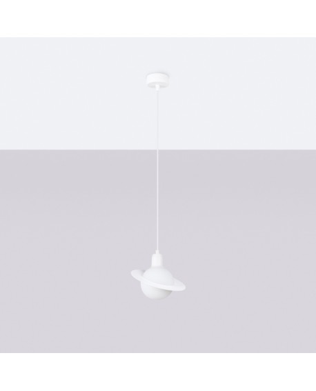 Lampa wisząca HYPERION 1 biały Sollux SL.1356