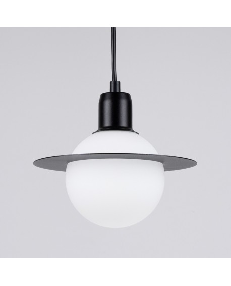 Lampa wisząca HYPERION 1 czarny Sollux SL.1358