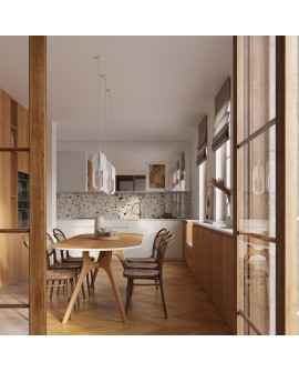 Lampa wisząca NICUS 1 biała Sollux SL.1360