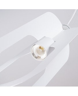 Lampa wisząca NICUS 1 biała Sollux SL.1360