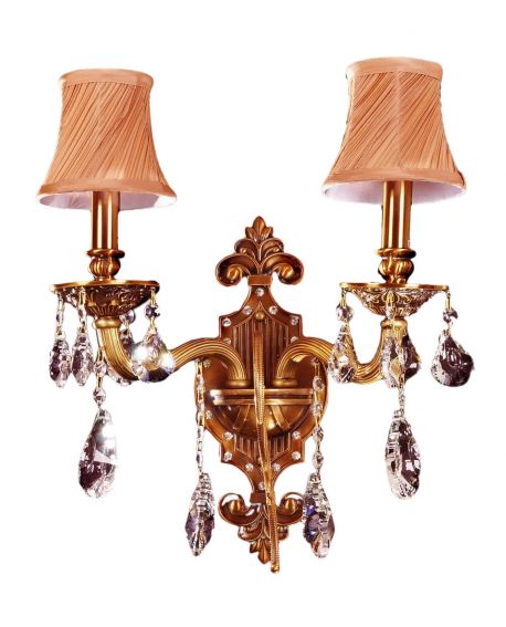 LAMPA ŚCIENNA KINKIET KRYSZTAŁOWY LUSSINARE W2