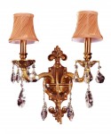 LAMPA ŚCIENNA KINKIET KRYSZTAŁOWY LUSSINARE W2