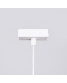 Lampa wisząca SPARK biała Sollux SL.1394