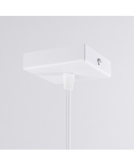Lampa wisząca PRYSM 1 biała Sollux SL.1397