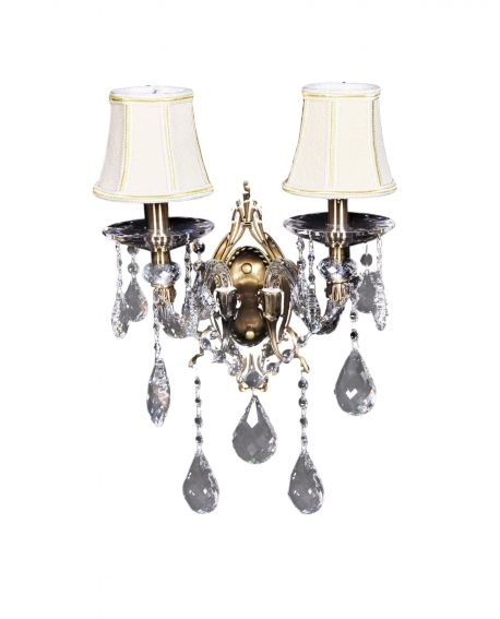 KINKIET KRYSZTAŁOWY BIANCA W2