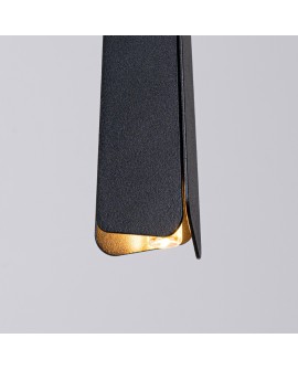 Lampa wisząca PRYSM 1 czarna Sollux SL.1400