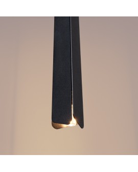 Lampa wisząca PRYSM 3L czarna Sollux SL.1402
