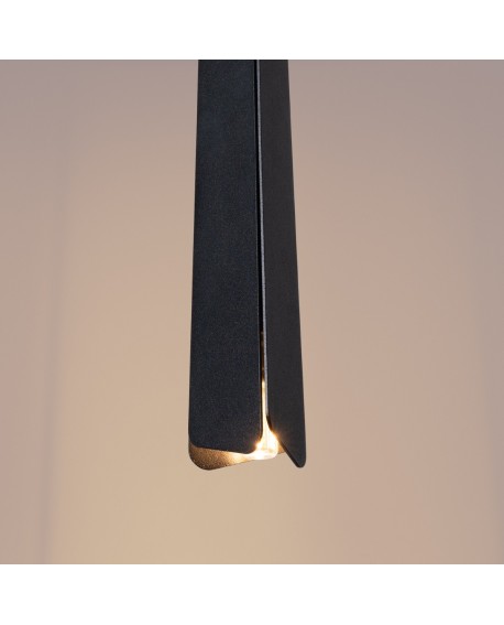 Lampa wisząca PRYSM 3L czarna Sollux SL.1402