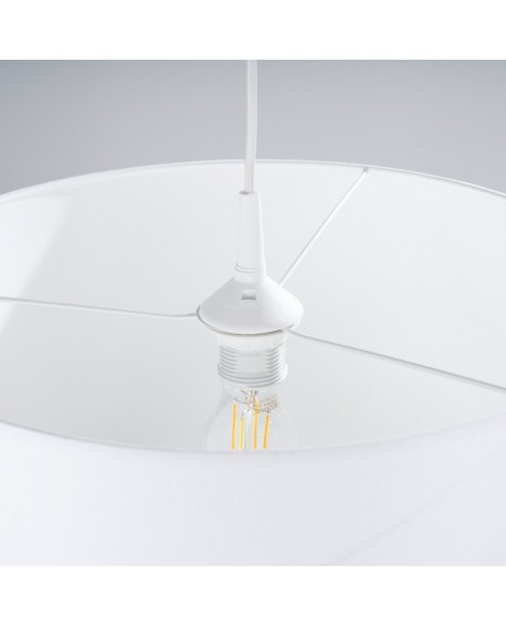 Lampa wisząca NOVA 40 biała Sollux SL.1404