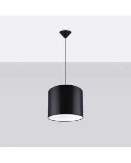 Lampa wisząca NOVA 30 czarna Sollux SL.1405