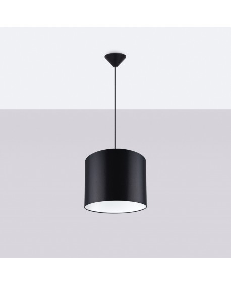 Lampa wisząca NOVA 30 czarna Sollux SL.1405