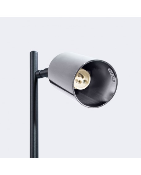 Lampa biurkowa WINX czarny/chrom Sollux SL.1373