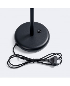 Lampa biurkowa WINX czarny/chrom Sollux SL.1373