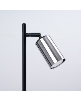 Lampa biurkowa WINX czarny/chrom Sollux SL.1373