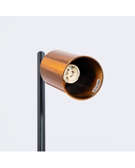 Lampa biurkowa WINX czarny/miedź Sollux SL.1381