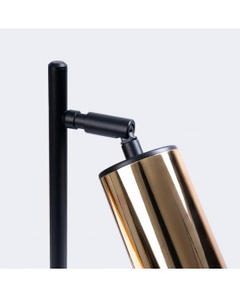 Lampa biurkowa WINX czarny/złoty Sollux SL.1389