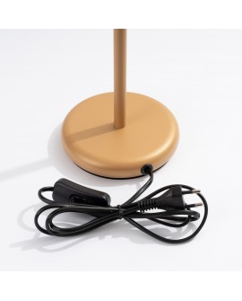 Lampa biurkowa KARBON złota Sollux SL.1567