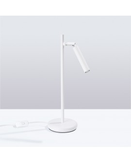 Lampa biurkowa PASTELO biała Sollux SL.1468