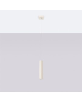 Lampa wisząca LAGOS 1 beżowa Sollux SL.1479
