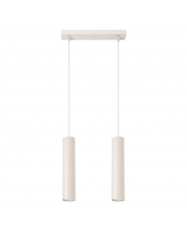 Lampa wisząca LAGOS 2 beżowa Sollux SL.1480