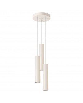 Lampa wisząca LAGOS 3P beżowa Sollux SL.1482