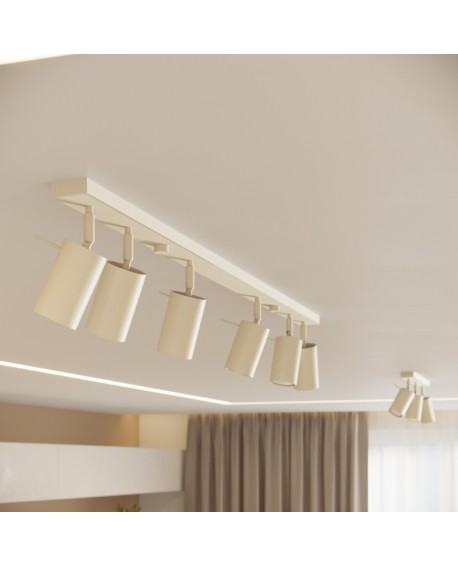 Plafon RING 3L beżowy Sollux SL.1496