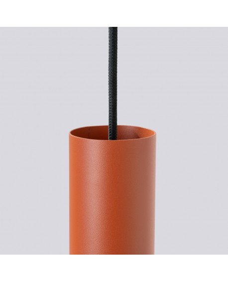 Lampa wisząca LAGOS 3L ochra czerwona Sollux SL.1491