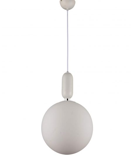 NOWOCZESNA LAMPA WISZĄCA BIAŁA ORITO D30