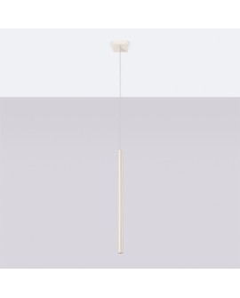 Lampa wisząca PASTELO 1 beżowa Sollux SL.1512