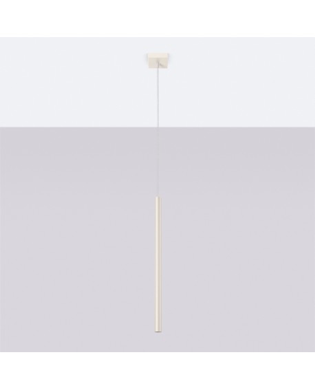 Lampa wisząca PASTELO 1 beżowa Sollux SL.1512